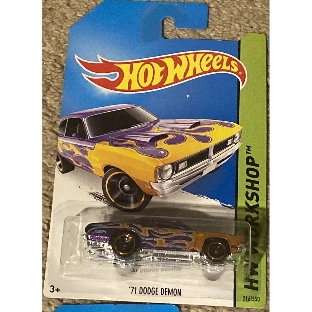 HOT WHEELS Bundle Of 4. Dodge Demon, Mini Van, Surf N Turf, Combat Medic